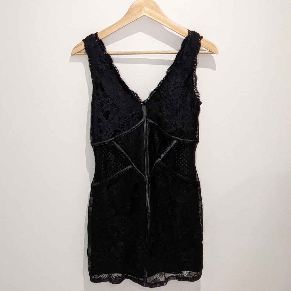 Guess by Marciano Black Lace Dress Size Small